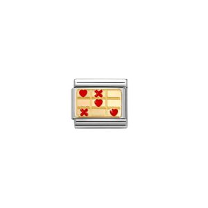 Nomination Composable Classic Link Love Wins In Bonded Yellow Gold 