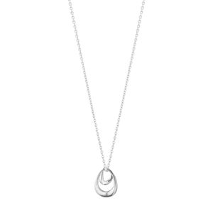 Preview image of Georg Jensen Offspring Sterling Silver Double Loop Small Pendant