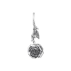 Preview image of Thomas Sabo Midnight Rose Silver Long Pendant 