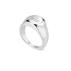 Preview image of Gucci Trademark Hexagon Silver Ring