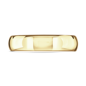 Preview image of 18 Carat Yellow Gold 5mm Medium Court Gents Wedding Ring