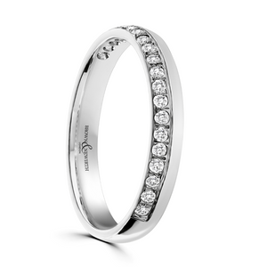 Preview image of 18ct White Gold 3mm Venus Ladies Diamond Eternity Ring