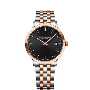 Preview image of Raymond Weil Toccata 39mm Steel Bi-Colour Black Dial Quartz Bracelet Watch