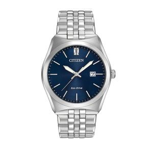 Citizen Eco-drive 38mm Blue Dial Men's Bracelet Watch