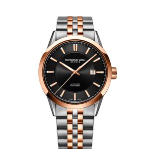 Preview image of Raymond Weil Freelancer 42mm Steel and Rose Gold Automatic Bracelet Watch