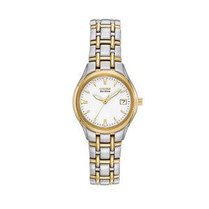 Preview image of Citizen Women's 25mm Silhouette Stainless steel and Yellow Gold Plated Bracelet Watch