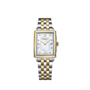 Preview image of Raymond Weil Toccata 23mm Steel Bi-Colour PVD Quartz Bracelet Rectangle Watch