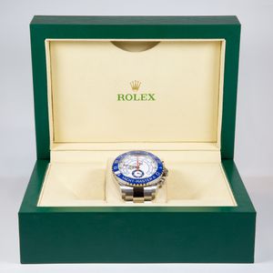 Rolex Yacht-Master II 116680 White Dial Watch