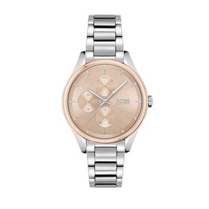 Preview image of Boss Grand Course 36mm Steel Peach Quartz Bracelet Chronograph Watch