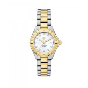 Preview image of TAG Heuer Aquaracer 27mm Diamond Dot Steel & Gold Quartz Bracelet Watch