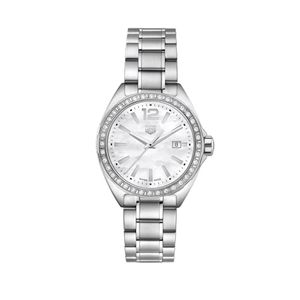 Preview image of TAG Heuer Formula 1 32mm Mother of Pearl Diamond Bezel Stainless Steel Watch