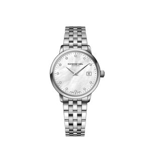 Preview image of Raymond Weil Toccata 29mm Steel Mother of Pearl Diamond Dot Quartz Bracelet Watch