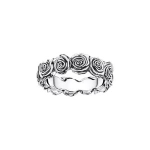 Preview image of Thomas Sabo Mulit Midnight Rose Silver Ring