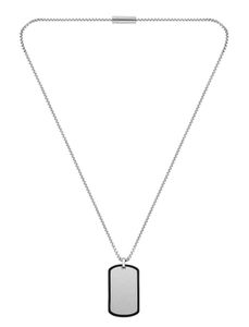 Hugo Boss ID Dog Tags Mens Necklace 