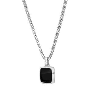 Preview image of Boss Odel Black Square Necklace