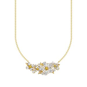Preview image of Thomas Sabo Lovely Daisy Gold-Plated Necklace