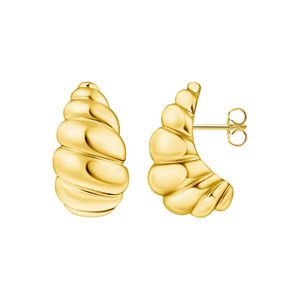 Thomas Sabo Twisted Band Gold-Plated Stud Earrings 