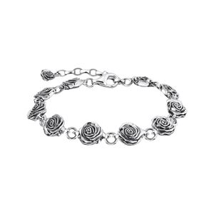 Preview image of Thomas Sabo Midnight Rose Silver Bracelet 