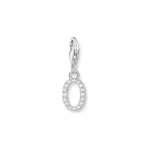 Preview image of Thomas Sabo CZ Initial 'O' Silver Charm