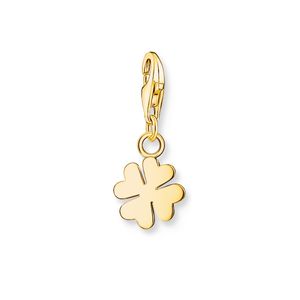 Preview image of Thomas Sabo Mini 4 Leaf Clover Gold Plated Charm