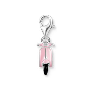 Preview image of Thomas Sabo Pink Enamel Scooter Silver Charm