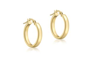 Preview image of 9ct Gold 15mm Creole Earrings