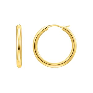 Preview image of Thomas Sabo Gold Plated Classic Hoop Earrings 