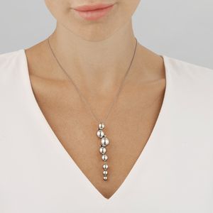 Preview image of Georg Jensen Moonlight Grapes Medium Drop Pendant