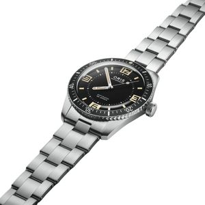 Preview image of Oris Divers 60th Anniversary Edition 40mm Black Dial Steel Automatic Bracelet Watch 