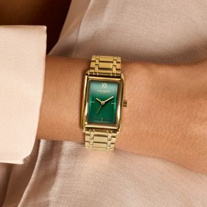 Preview image of Olivia Burton Classic Grove 23mm Forest Green & Gold Bracelet Quartz Watch