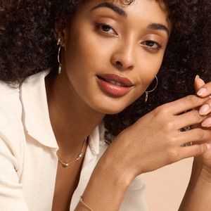 Preview image of Olivia Burton Classic Dainty Gold Plated Necklace, Bracelet & Earrings Gift Set