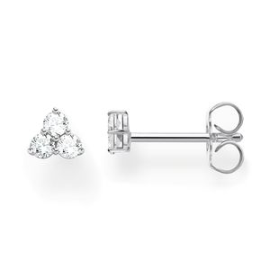 Preview image of Thomas Sabo Silver Zirconia Triangle Ear Studs