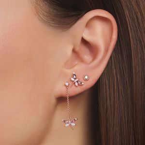 Thomas Sabo Rose Gold Plated Dragonfly Stud Earrings