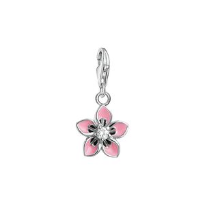 Preview image of Thomas Sabo Pink Flower Silver Charm