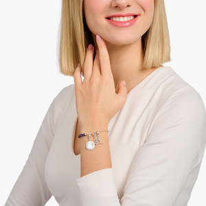 Thomas Sabo Zirconia Number 2 Silver Charm 