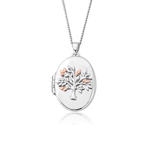 Preview image of Clogau Silver Tree of Life Oval Locket