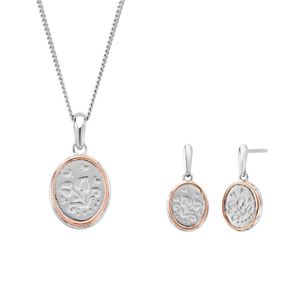 Preview image of Clogau Tree of Life® Filigree Silver Pendant & Earrings Gift Set