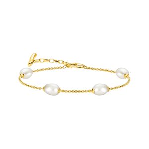 Preview image of Thomas Sabo Freshwater Pearl Gold Plated Bracelet 