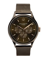 Preview image of Accurist Men's Stainless Steel Brown Dial Chronograph Bracelet Watch