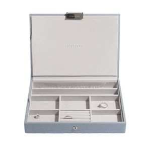 Preview image of Stackers Dusky Blue Classic Jewellery Box Lid