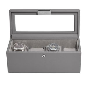 Preview image of Stackers Slate Grey 4 Piece Watch Box
