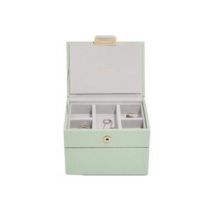 Preview image of Stackers Sage Green Micro Jewellery Box