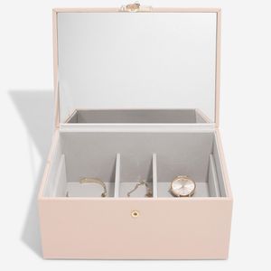 Stackers Blush & Gold Luxury Classic Jewellery Box