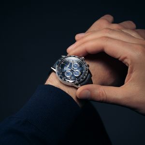 Preview image of Raymond Weil Freelancer 43.5mm Steel Blue Dial Automatic Strap Chronograph Watch