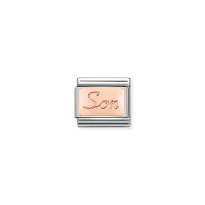 Nomination Composable Classic Link Son In Rose Gold 