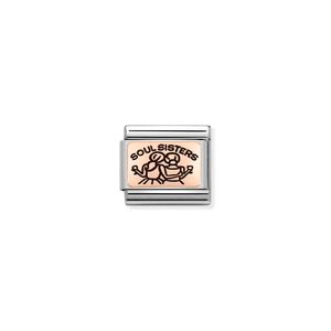 Preview image of Nomination Composable Classic Link Soul Sisters In Rose Gold 