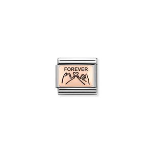 Preview image of Nomination Composable Classic Link Pinky Promise In Rose Gold 