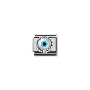 Preview image of Nomination Composable Classic Link Greek Eye In Sterling Silver 