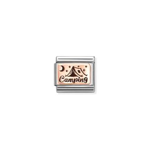 Nomination Composable Classic Link Camping In Rose Gold 