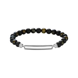 Preview image of Thomas Sabo Tiger's Eye Beaded ID Bracelet 